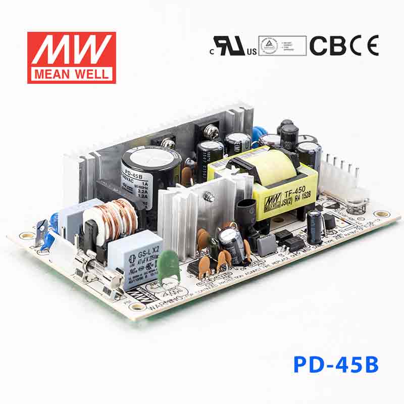 PD-45B MEAN WELL Power Supply | HTD Electronics