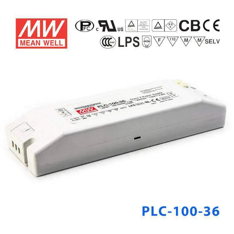 PLC-100-36 MEAN WELL Power Supply | HTD Electronics