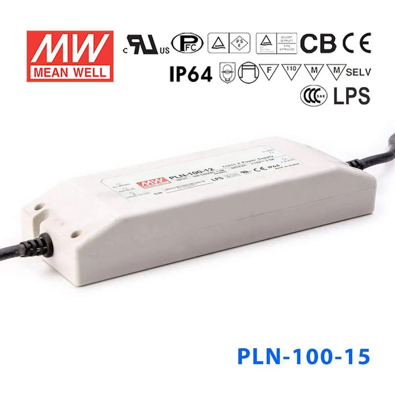 PLN-100-15 MEAN WELL Power Supply | HTD Electronics