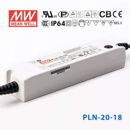 PLN-20-18 MEAN WELL Power Supply | HTD Electronics