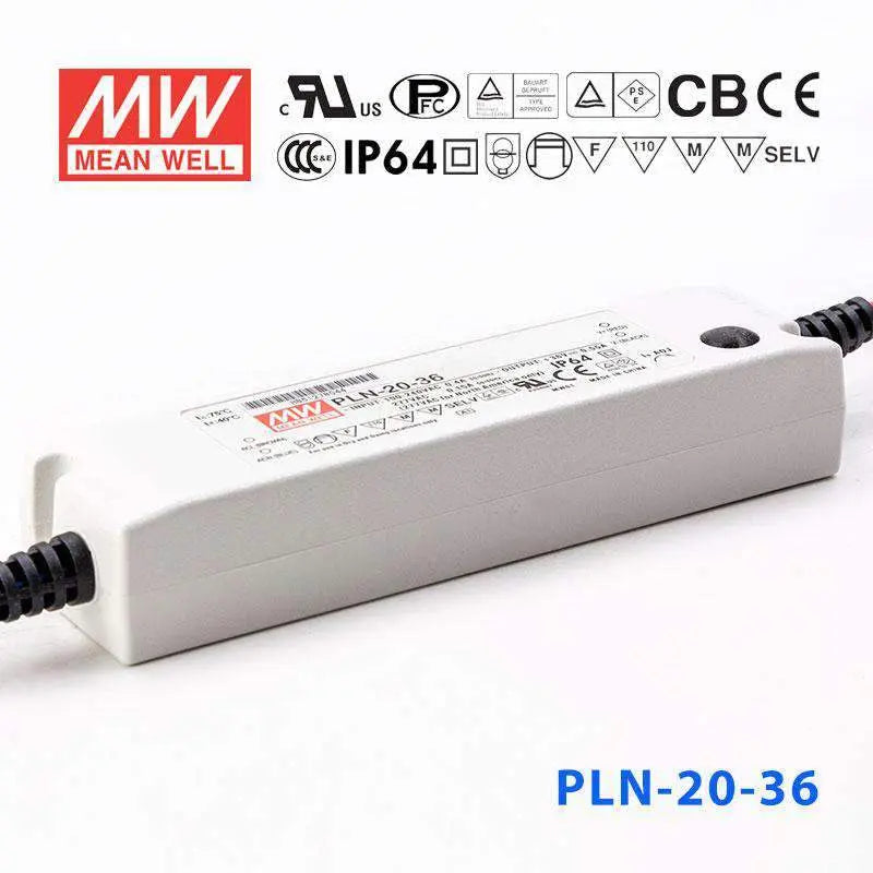 PLN-20-36 MEAN WELL Power Supply | HTD Electronics