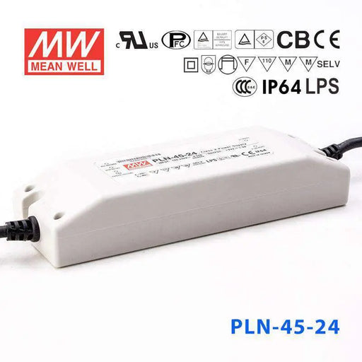 PLN-45-24 MEAN WELL Power Supply | HTD Electronics