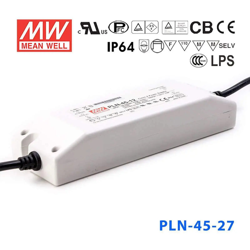 PLN-45-27 MEAN WELL Power Supply | HTD Electronics