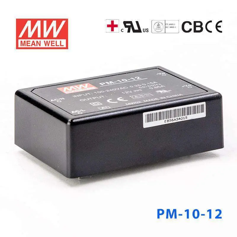 PM-10-12 MEAN WELL Power Supply | HTD Electronics