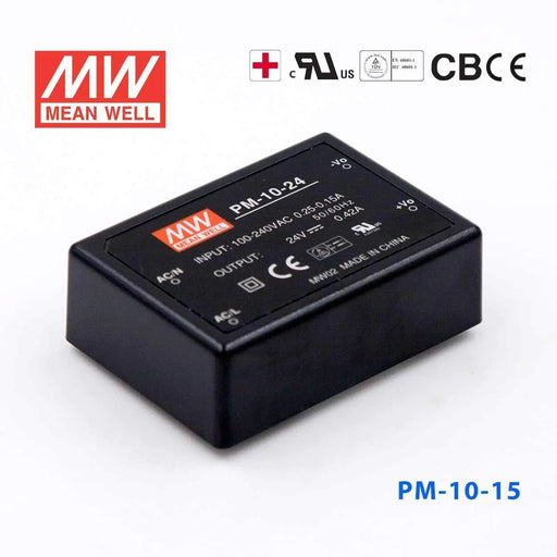 PM-10-15 MEAN WELL Power Supply | HTD Electronics