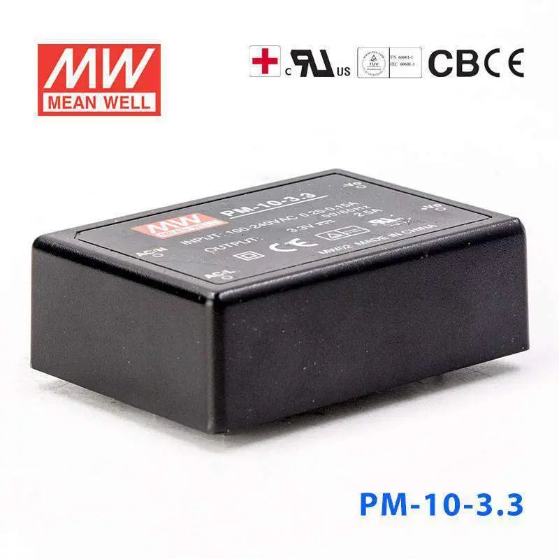 PM-10-3.3 MEAN WELL Power Supply | HTD Electronics