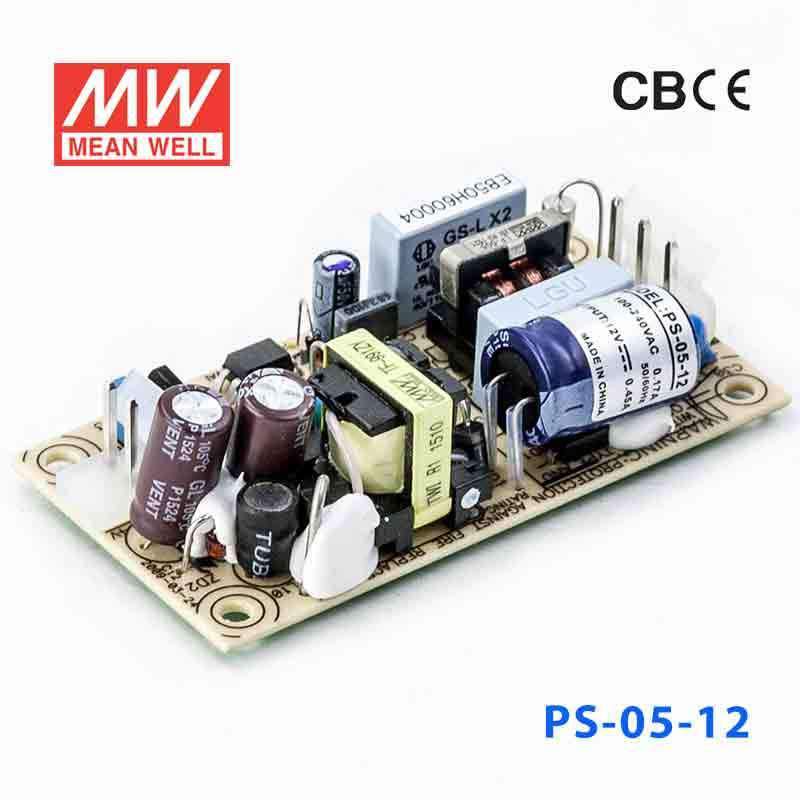 PS-05-12 MEAN WELL Power Supply | HTD Electronics