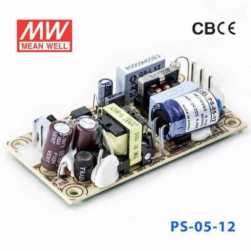 PS-05-12 MEAN WELL Power Supply | HTD Electronics