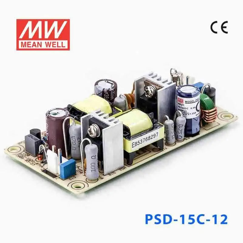 PSD-15C-12 MEAN WELL Power Supply | HTD Electronics