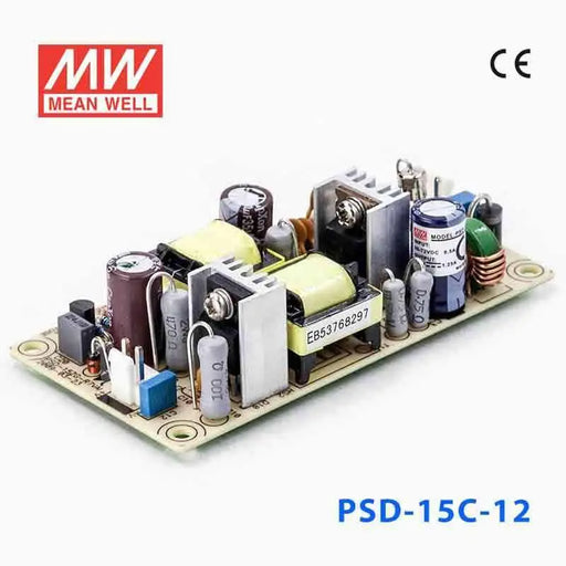 PSD-15C-12 MEAN WELL Power Supply | HTD Electronics