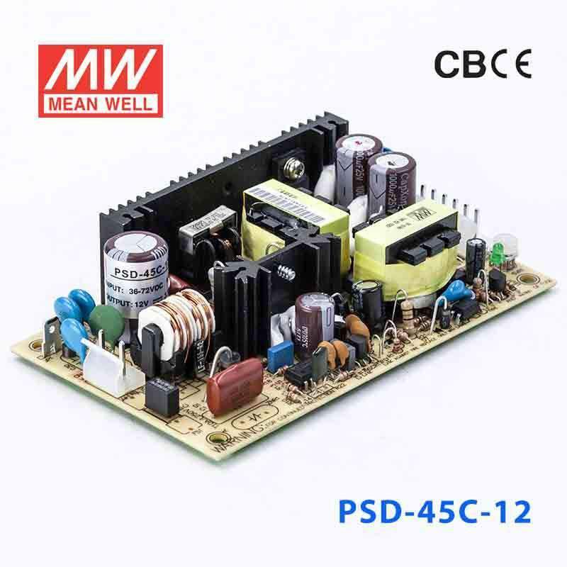 PSD-45C-12 MEAN WELL Power Supply | HTD Electronics