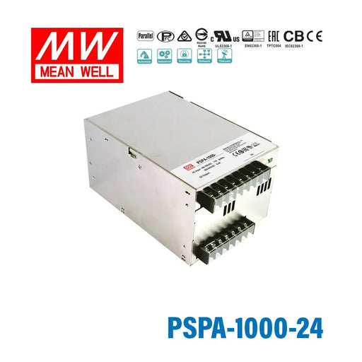 PSPA-1000-24 MEAN WELL Power Supply | HTD Electronics