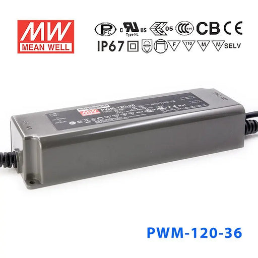 PWM-120-36DA MEAN WELL Power Supply | HTD Electronics