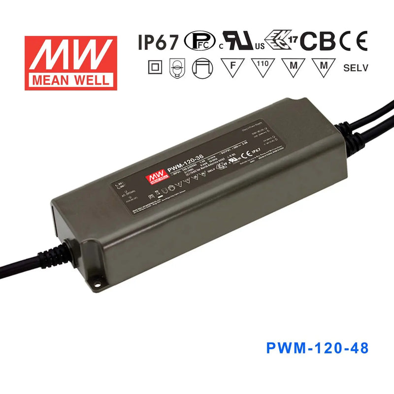 PWM-120-48DA MEAN WELL Power Supply | HTD Electronics