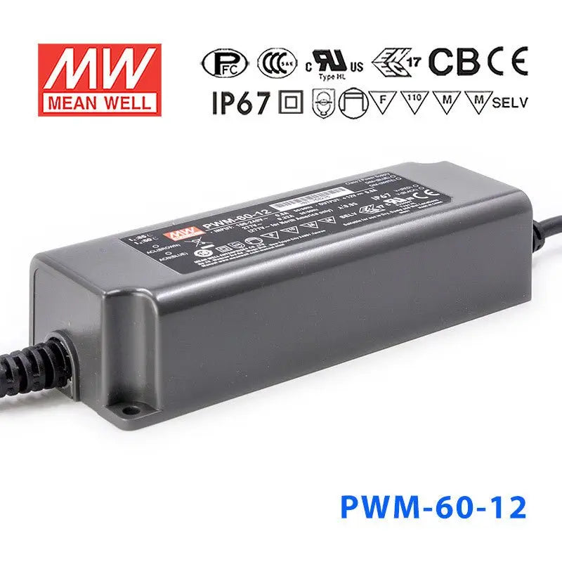 PWM-60-12DA MEAN WELL Power Supply | HTD Electronics