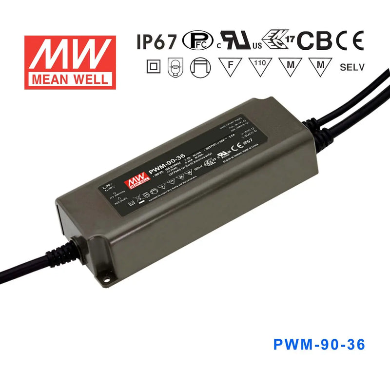 PWM-90-36DA MEAN WELL Power Supply | HTD Electronics