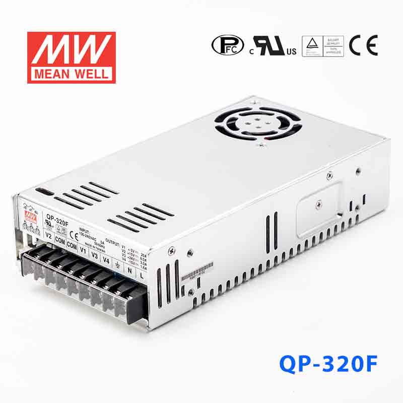 QP-320F MEAN WELL Power Supply | HTD Electronics