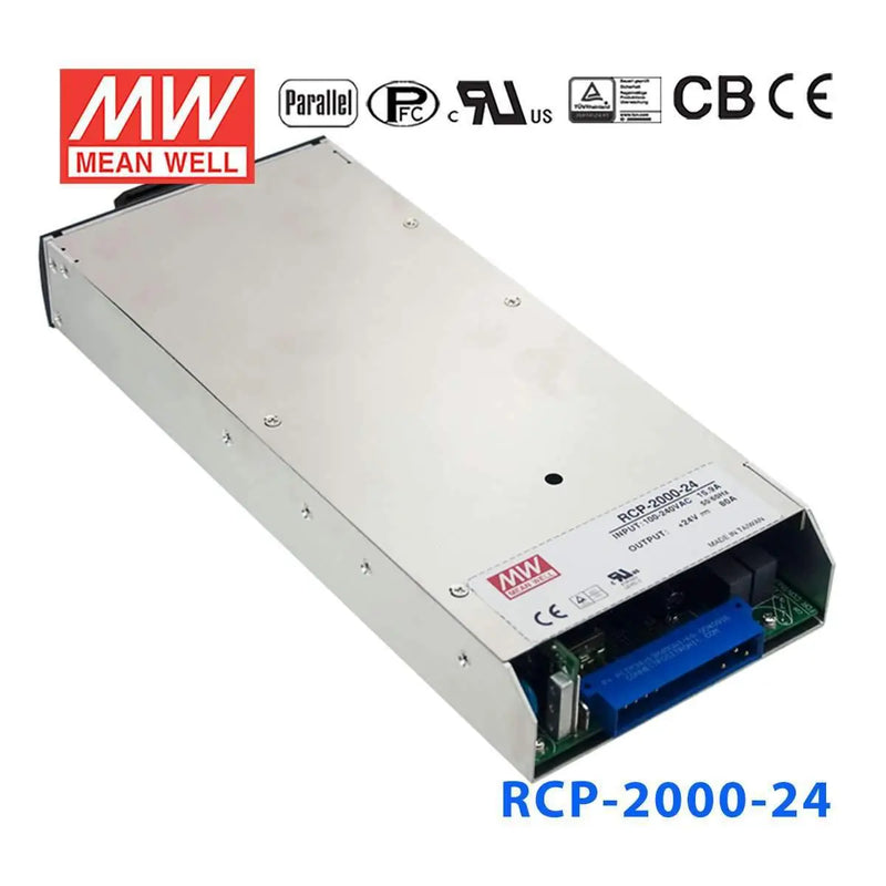 RCP-2000-24 MEAN WELL Power Supply | HTD Electronics