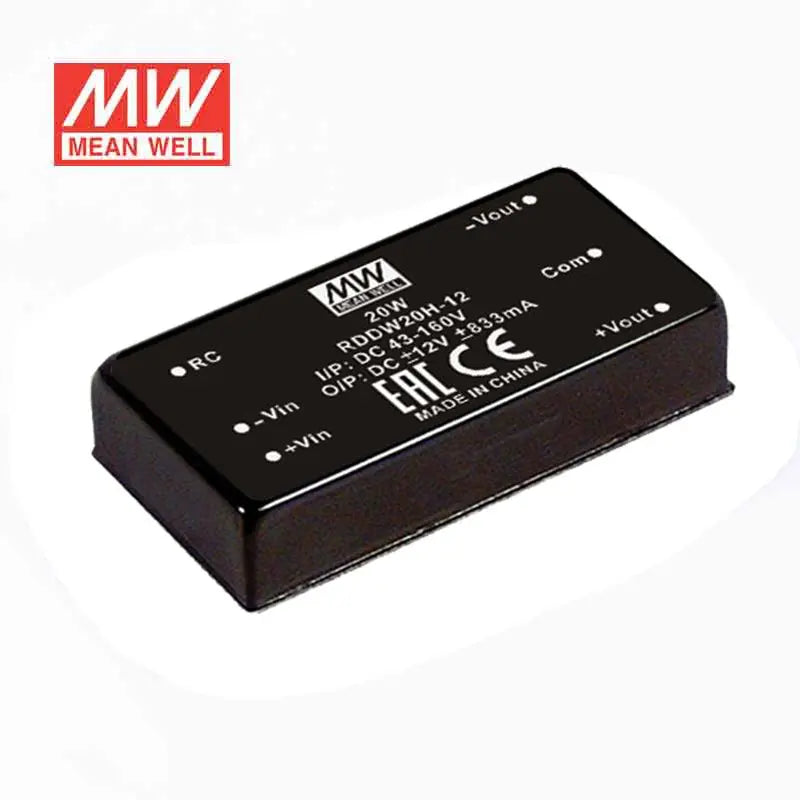 RDDW20H-12 MEAN WELL Power Supply | HTD Electronics