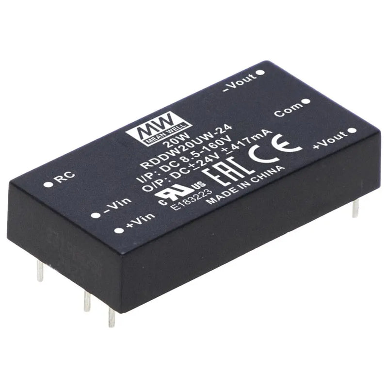 RDDW20UW-24 MEAN WELL Power Supply | HTD Electronics