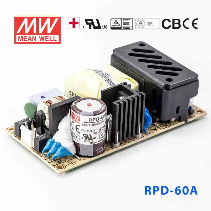 RPD-65C MEAN WELL Power Supply | HTD Electronics