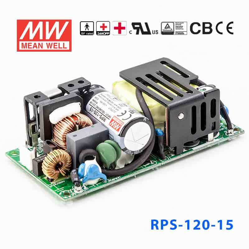 RPS-120-15 MEAN WELL Power Supply | HTD Electronics