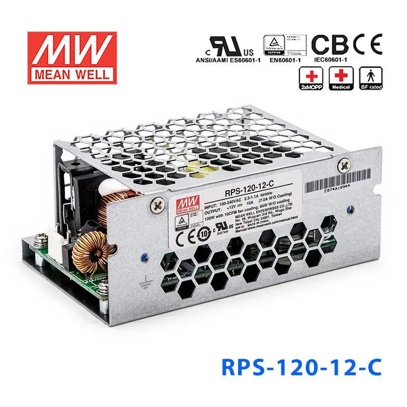 RPS-120-27-C MEAN WELL Power Supply | HTD Electronics