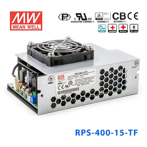 RPS-400-15-TF MEAN WELL Power Supply | HTD Electronics