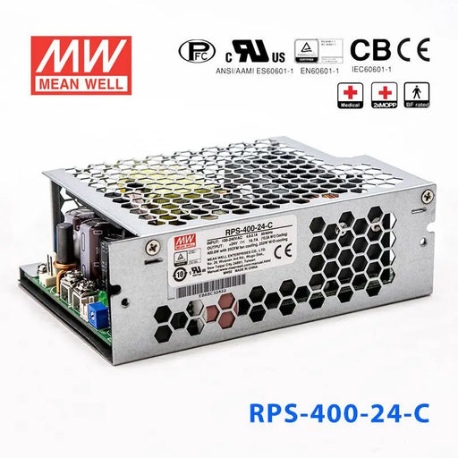 RPS-400-24-C MEAN WELL Power Supply | HTD Electronics