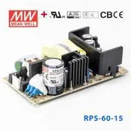 RPS-60-15 MEAN WELL Power Supply | HTD Electronics