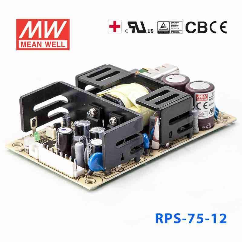 RPS-75-12 MEAN WELL Power Supply | HTD Electronics