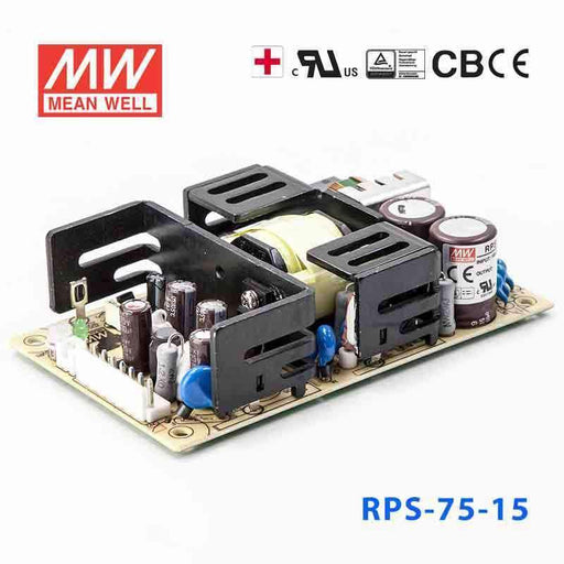RPS-75-15 MEAN WELL Power Supply | HTD Electronics