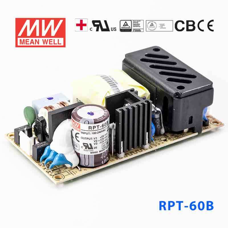RPT-60B MEAN WELL Power Supply | HTD Electronics