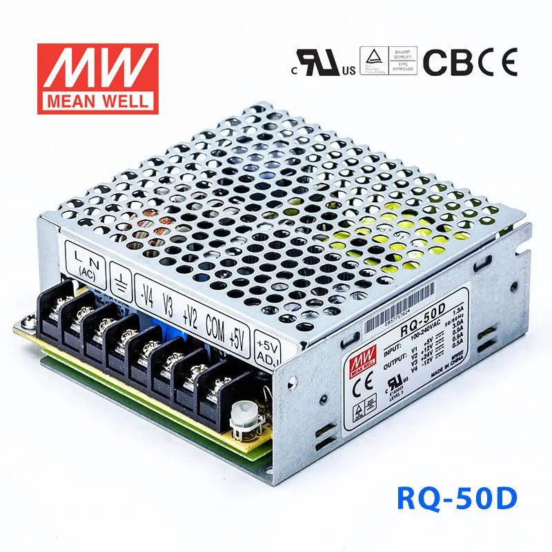 RQ-50D MEAN WELL Power Supply | HTD Electronics