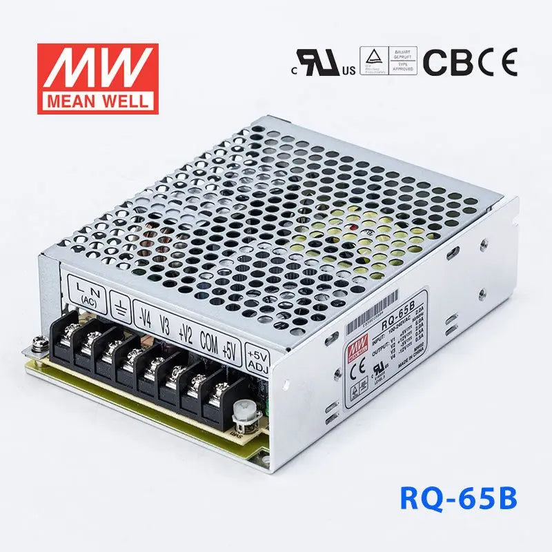 RQ-65B MEAN WELL Power Supply | HTD Electronics