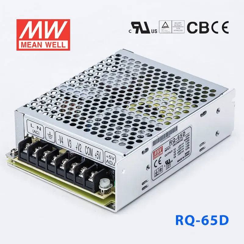 RQ-65D MEAN WELL Power Supply | HTD Electronics