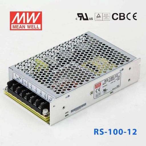 RS-100-12 MEAN WELL Power Supply | HTD Electronics
