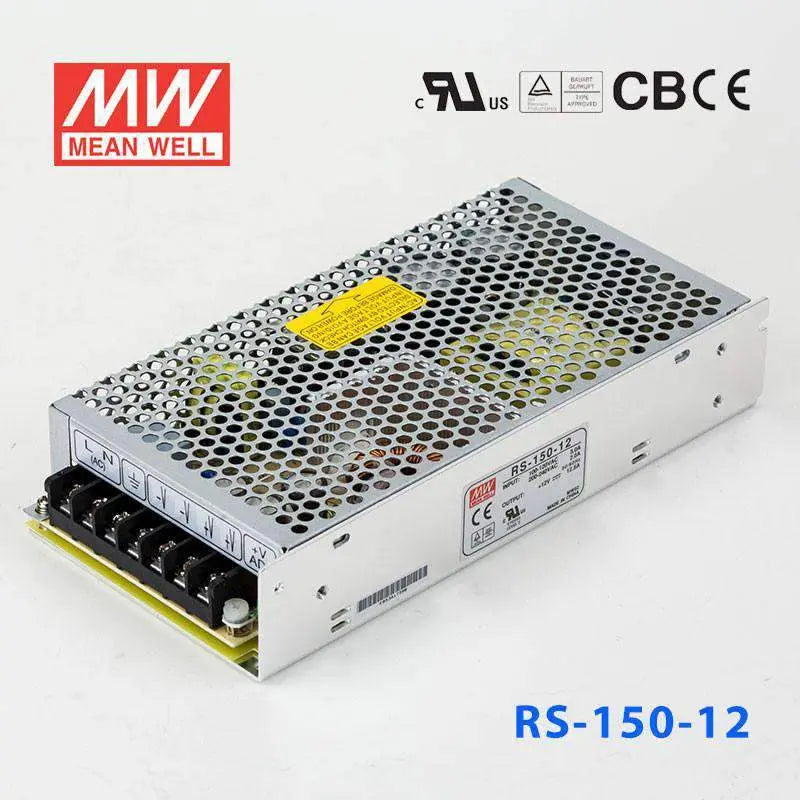 RS-150-12 MEAN WELL Power Supply | HTD Electronics