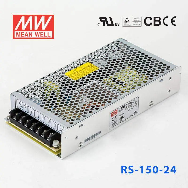 RS-150-24 MEAN WELL Power Supply | HTD Electronics