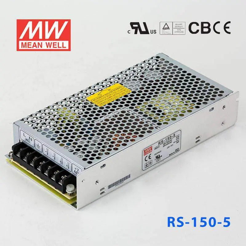 RS-150-5 MEAN WELL Power Supply | HTD Electronics
