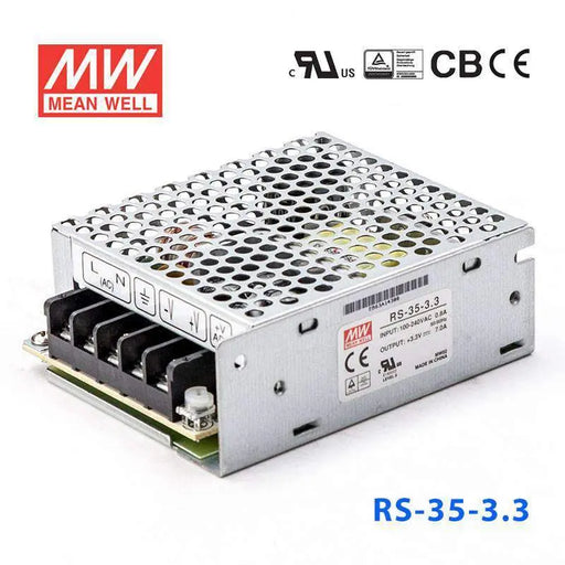 RS-35-3.3 MEAN WELL Power Supply | HTD Electronics