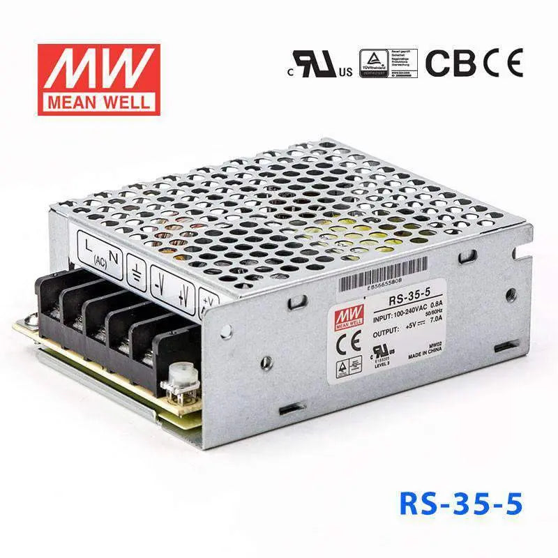 RS-35-5 MEAN WELL Power Supply | HTD Electronics