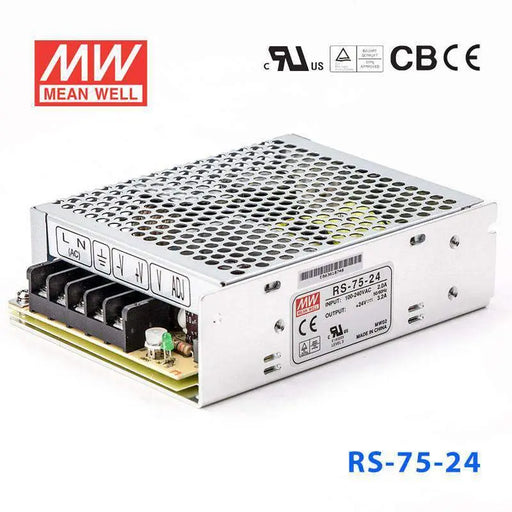RS-75-24 MEAN WELL Power Supply | HTD Electronics