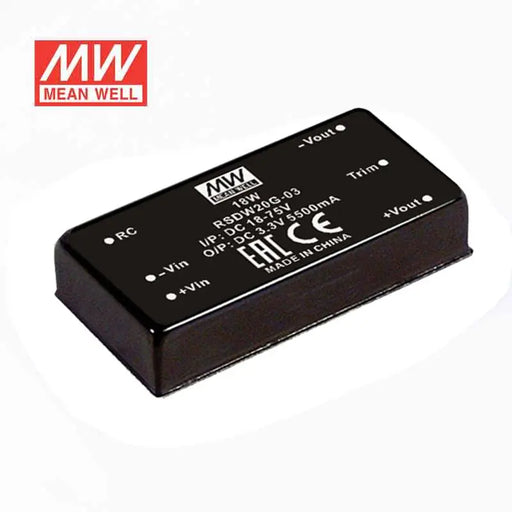 RSDW20F-12 MEAN WELL Power Supply | HTD Electronics