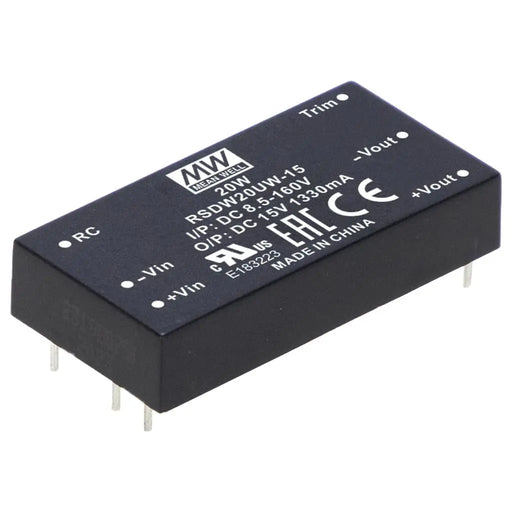 RSDW20UW-12 MEAN WELL Power Supply | HTD Electronics