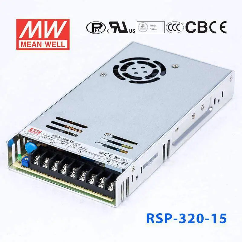RSP-320-15 MEAN WELL Power Supply | HTD Electronics