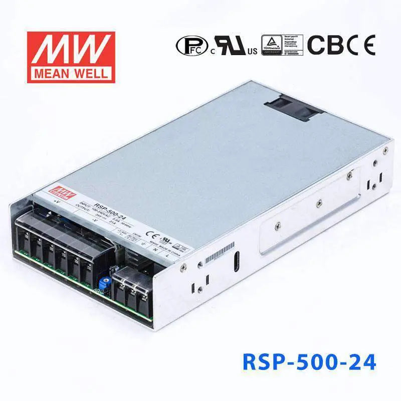RSP-500-24 MEAN WELL Power Supply | HTD Electronics