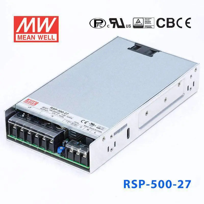 RSP-500-27 MEAN WELL Power Supply | HTD Electronics