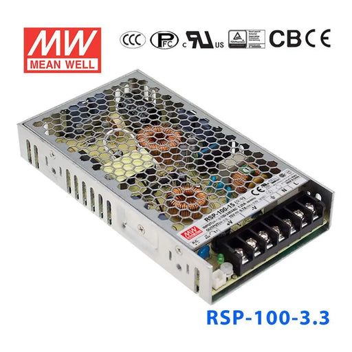 RSP-100-3.3 MEAN WELL Power Supply | HTD Electronics