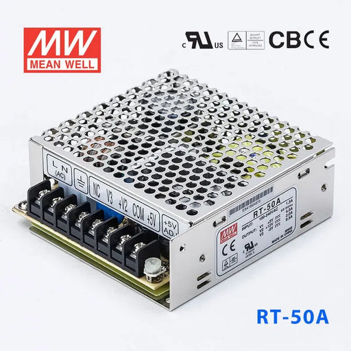 RT-50A MEAN WELL Power Supply | HTD Electronics